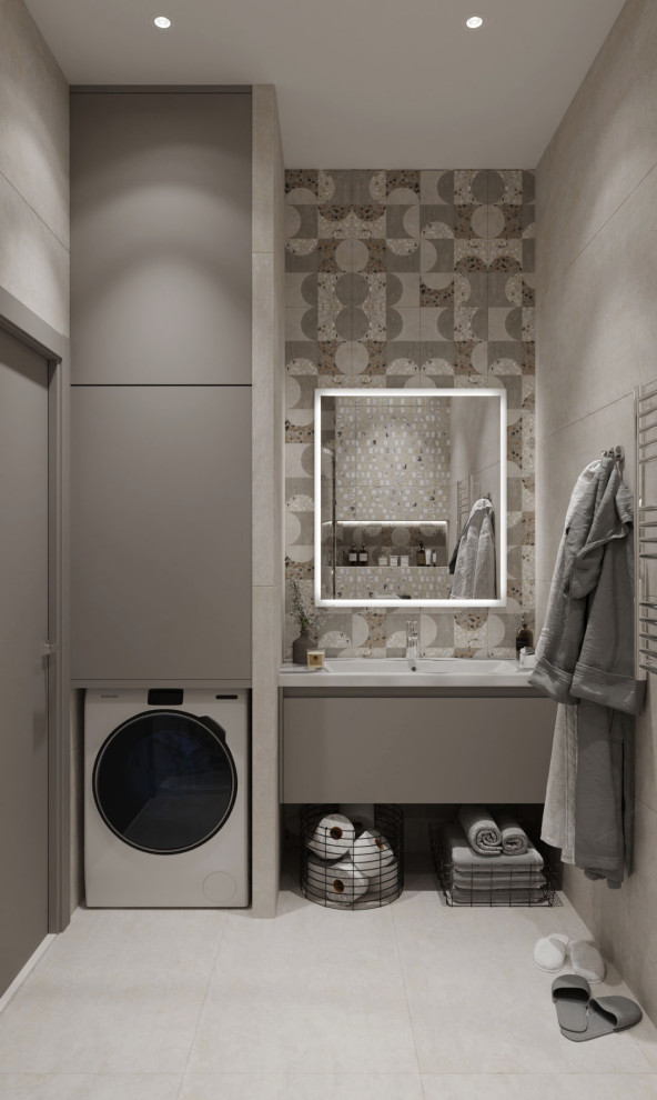 Обложка проекта: Современная душевая комната