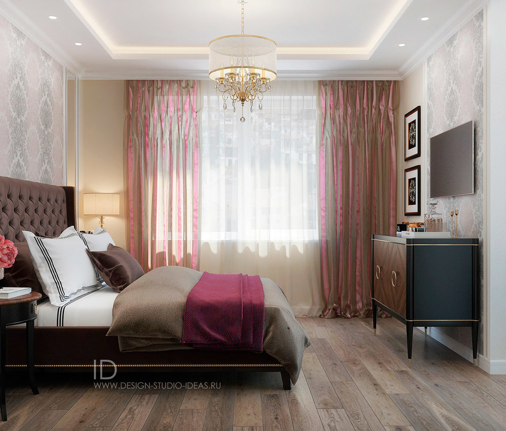 Неоклассика в теплой светлой палитре