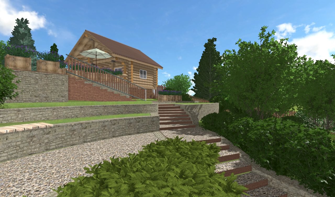 Сад "Вдохновение леса"