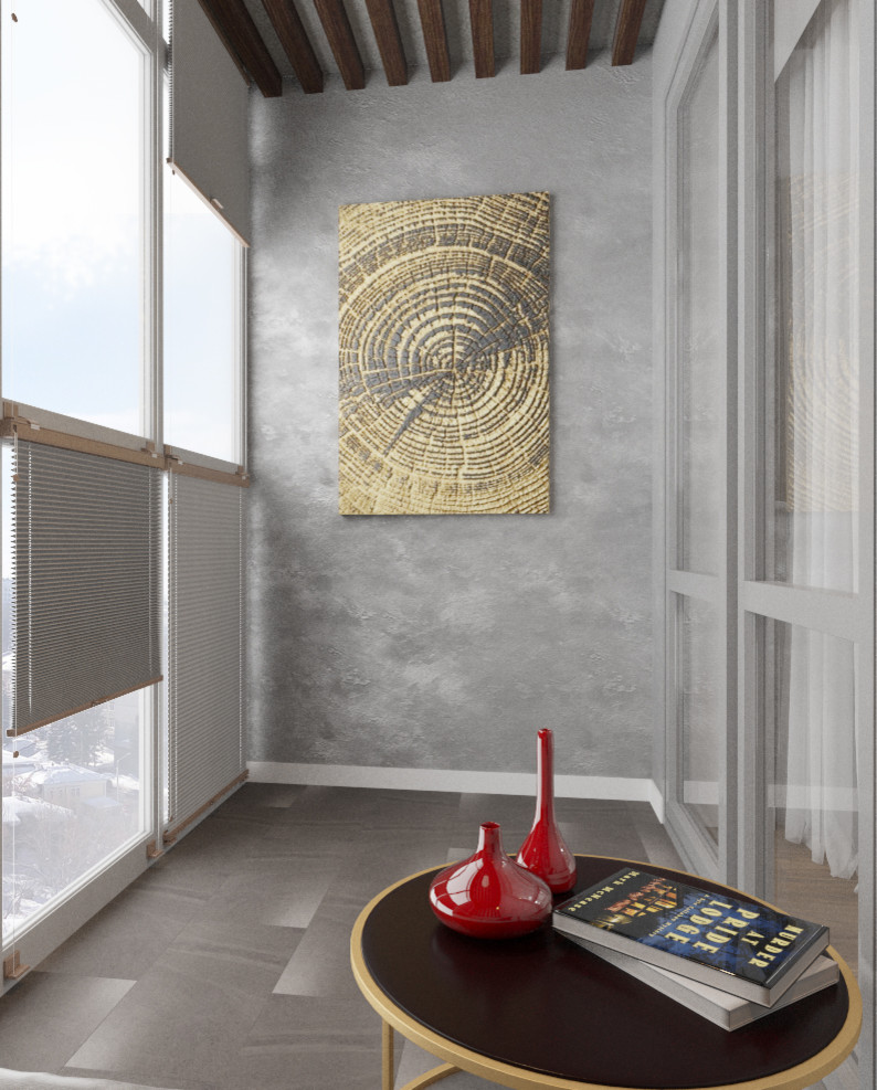 Проект двухкомнатной квартиры в ЖК "Уфимский Кремль"