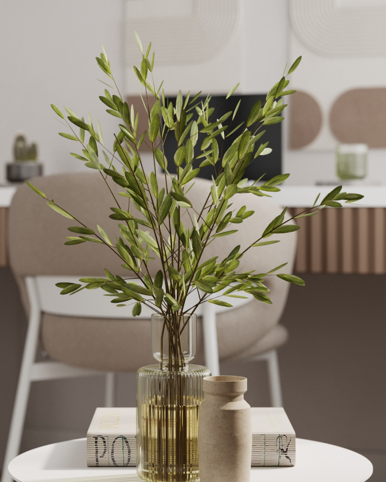 Завершённый дизайн-проект 3-комнатной квартиры в ЖК Nagatino i-Land