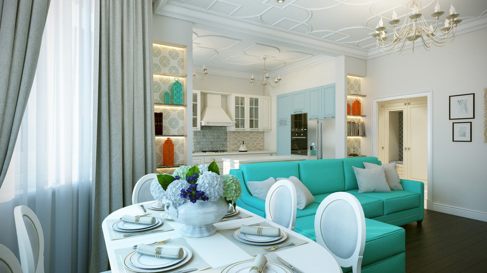 Обложка проекта: 4-х комнатная квартира для молодой семьи. Проект.