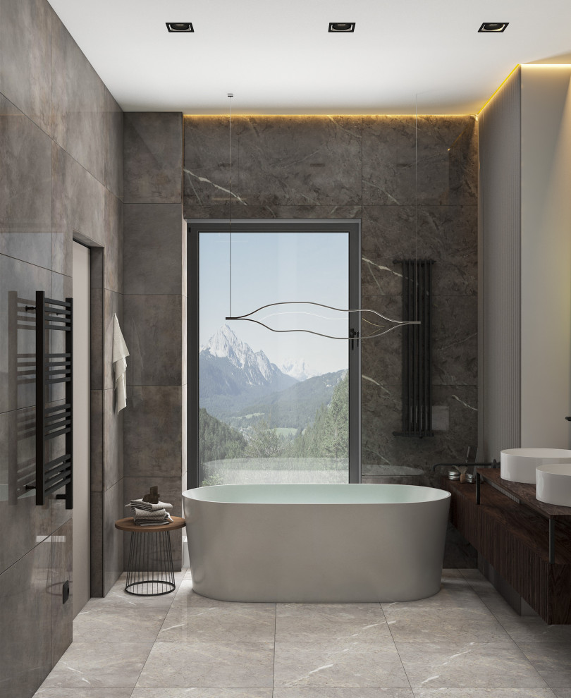 Частный дом в стиле неоклассика и лофт