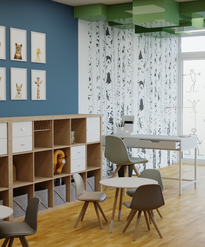 Проект детской игровой комнаты в фитнесс-центре "Румянцево"