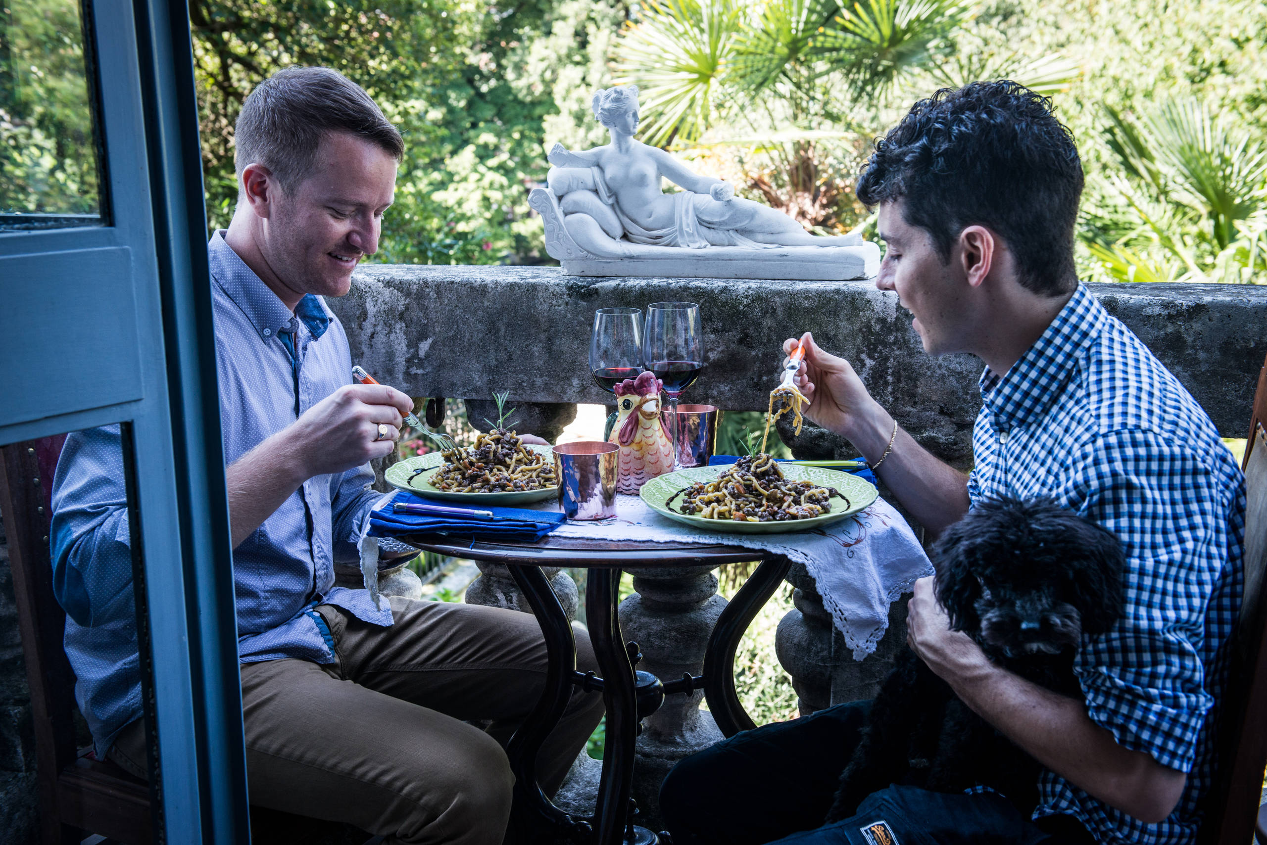 Houzz Италия: Шеф-повар готовит пасту в своем палаццо