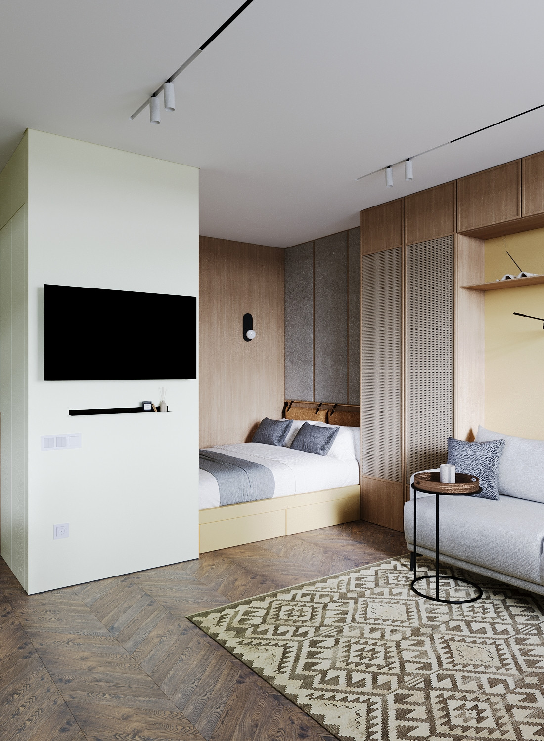 Однокомнатная квартира для холостяка