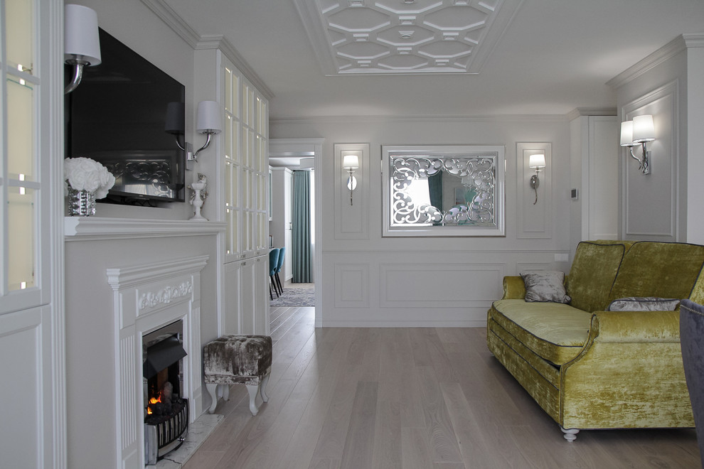 Воздушная классика. Квартира в центре города.