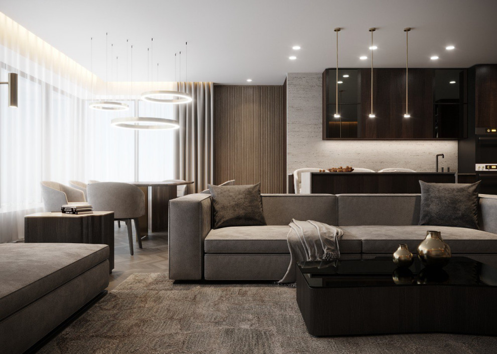 ЖК Розмарин кухня-гостиная