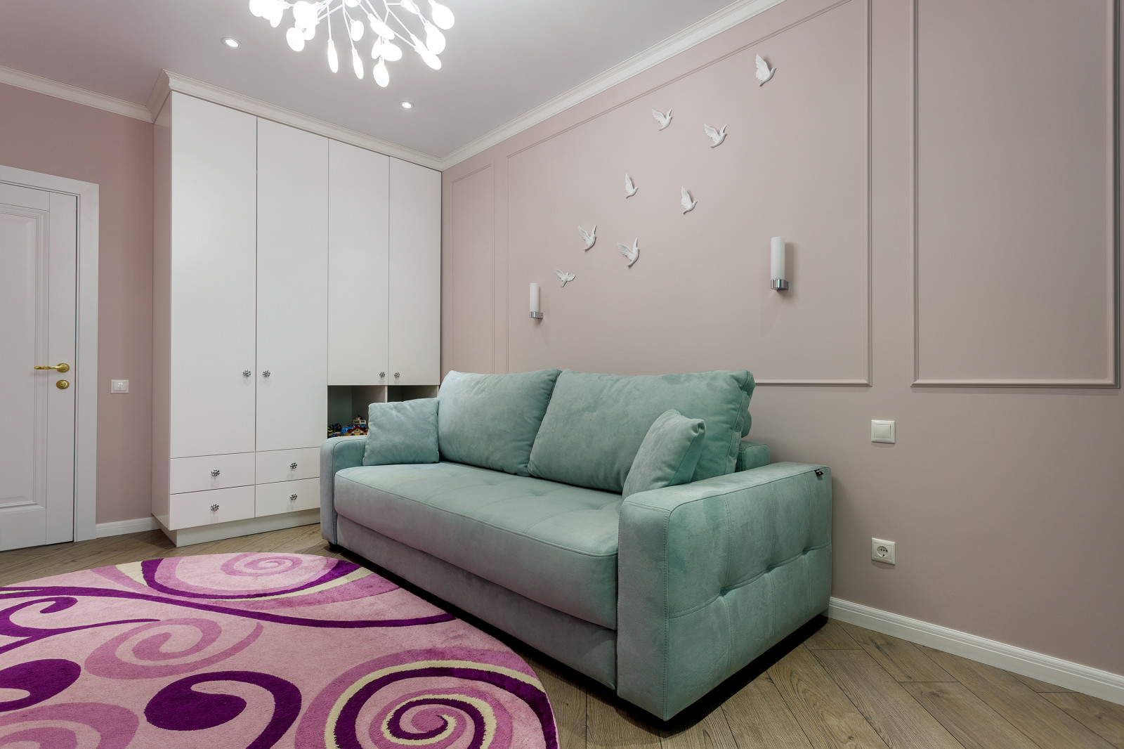 Съемка 2-х комнатной квартиры реализованного проекта