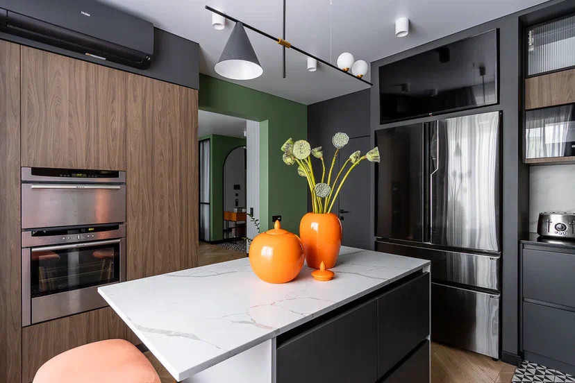 Обложка проекта: Квартира 130 м.кв. на Главной ул.