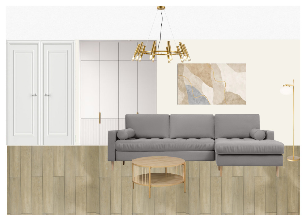 Обложка проекта: Экспресс дизайн-проект квартиры