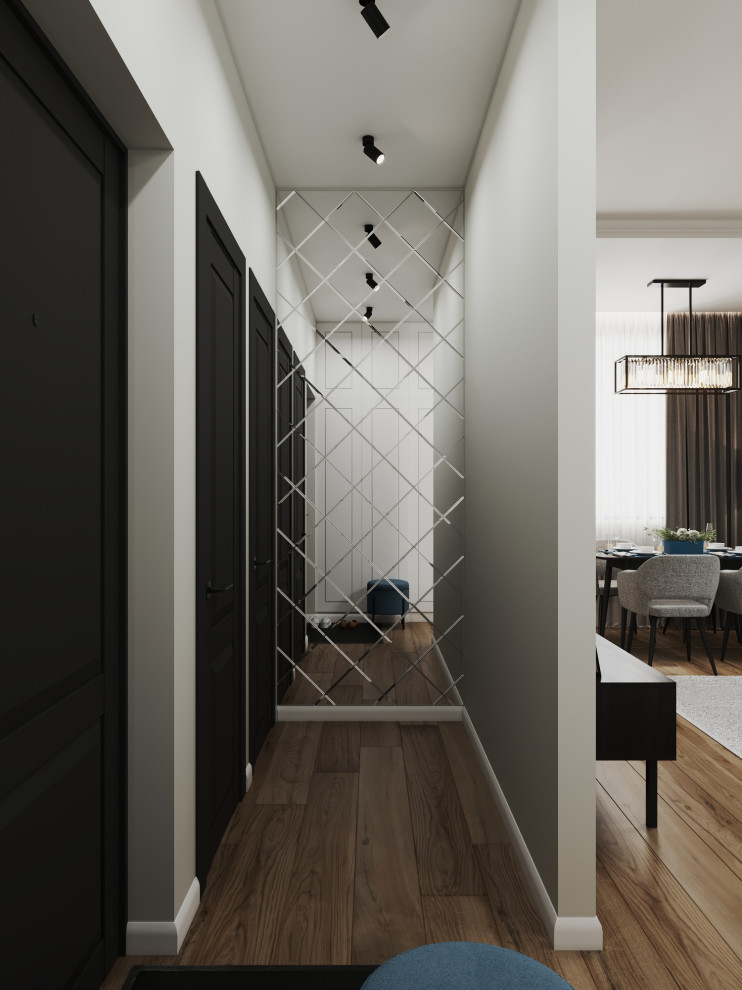 Дизайн интерьера трехкомнатной квартиры "Квартира в стиле современная классика"