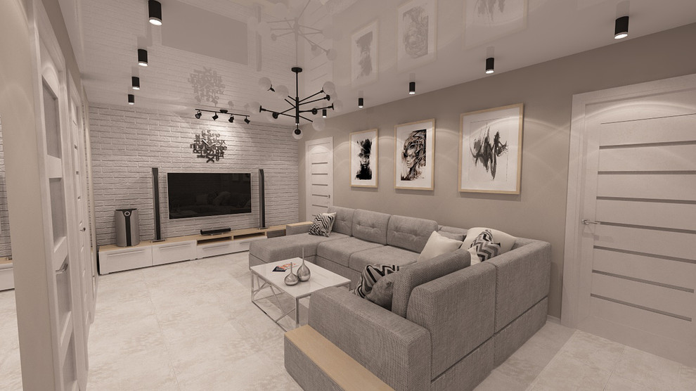 3х комнатная квартира в скандинавском стиле