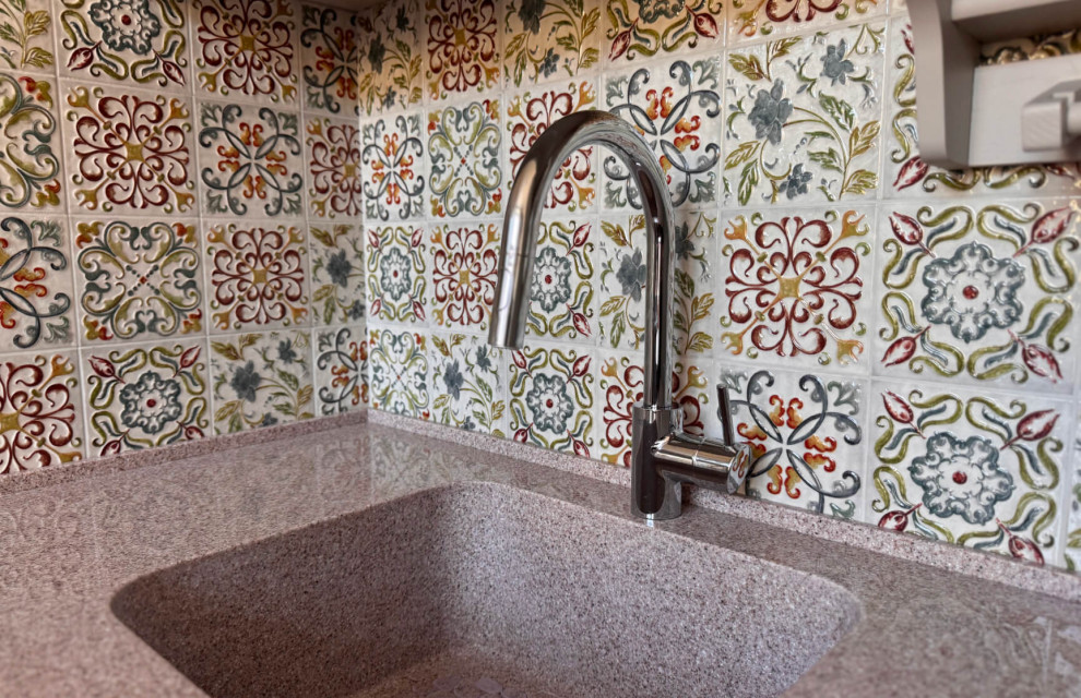 Кухня Фреда из массива дерева в цвете Экрю