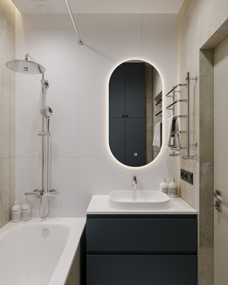 Дизайн-проект квартиры, площадью 68,8 м2, мкр Левобережный