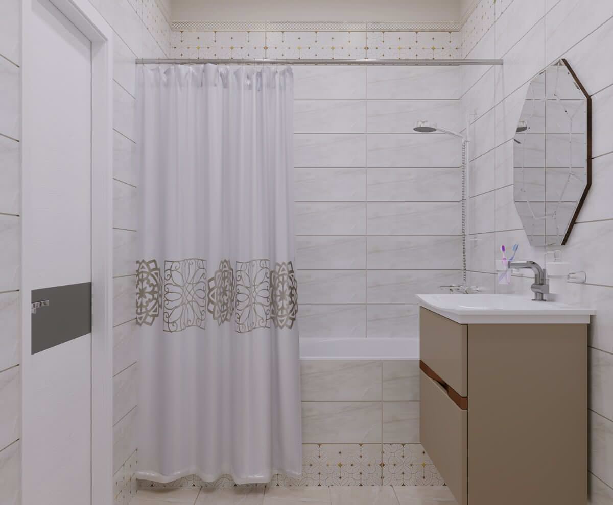 Санузел с ванной