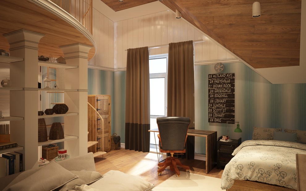 Дизайн-проект детской комнаты от «Strekoza Design»