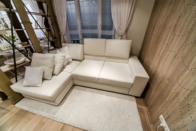 Обложка проекта: «Белая гостиная с перфорацией» для теле-проекта «Дачный ответ»