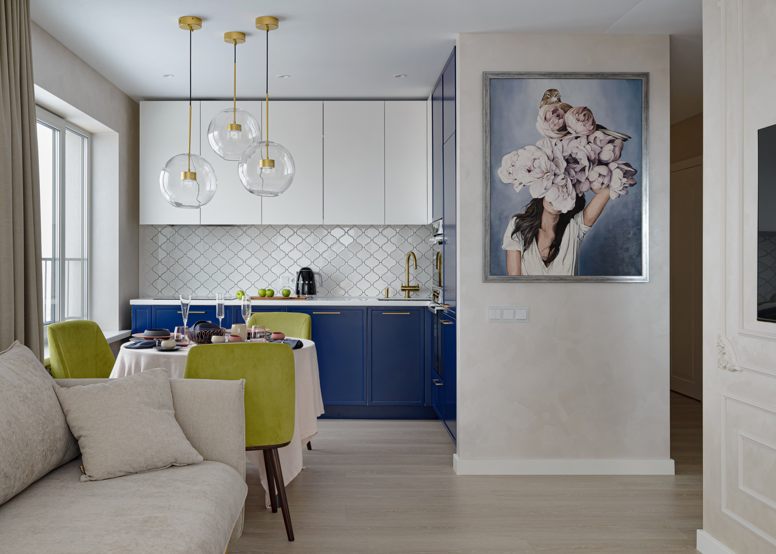 Квартира на Заровного. Дизайнер Оксана Павлова