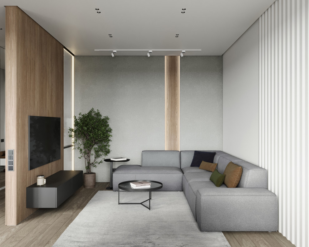 Дизайн интерьера квартиры в ЖК "Притяжение" на Выборгской набережной