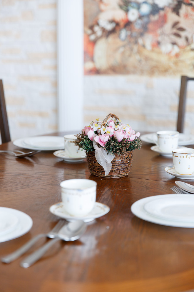 Классическая кухня-гостиная