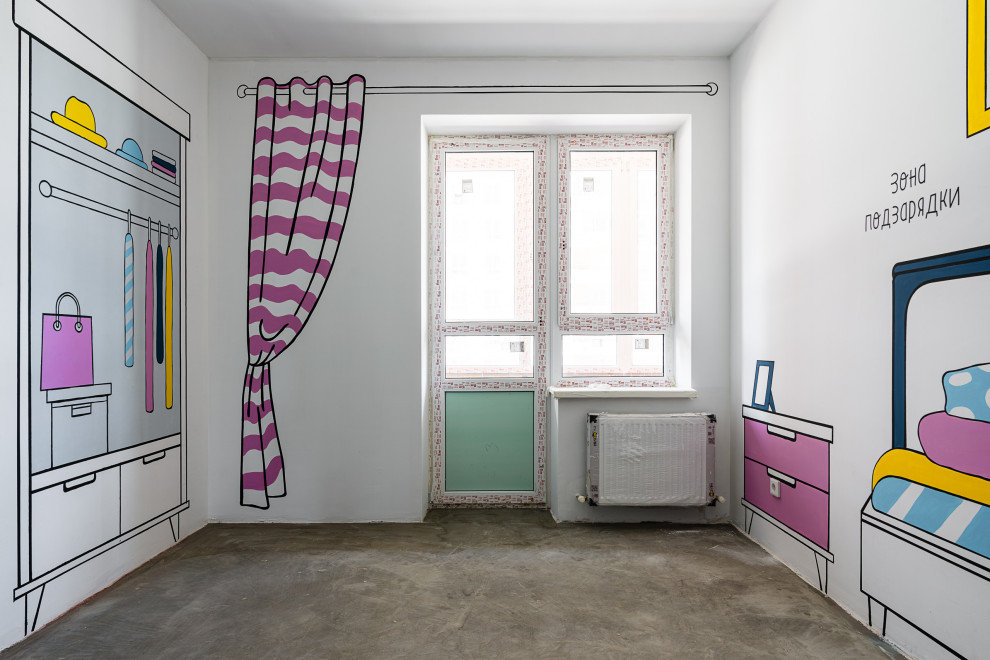 Личный опыт: Зачем мы рисовали интерьер на стенах и полу