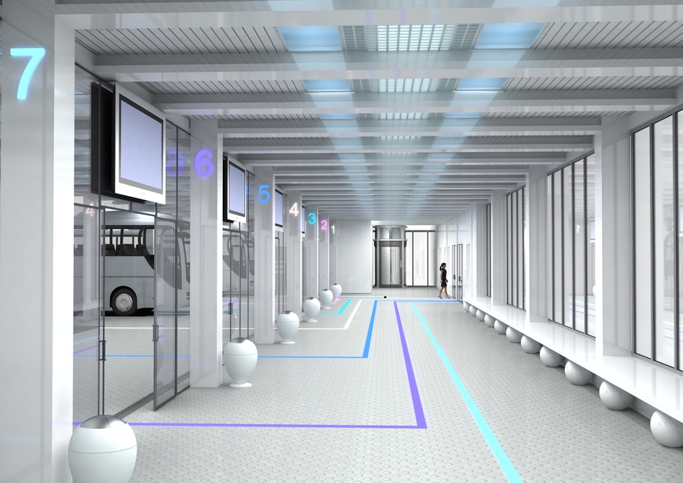 Проект реконструкции интерьеров и прилегающей территории автовокзала
