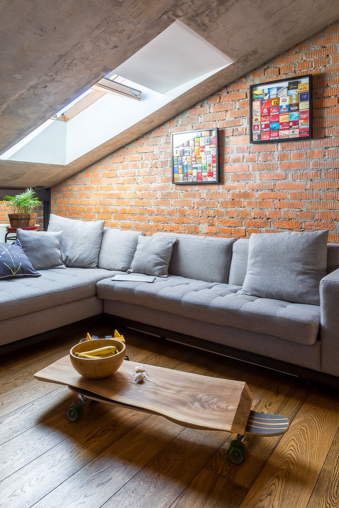 Лофт для друзей из рекламного агентства 2SHARP