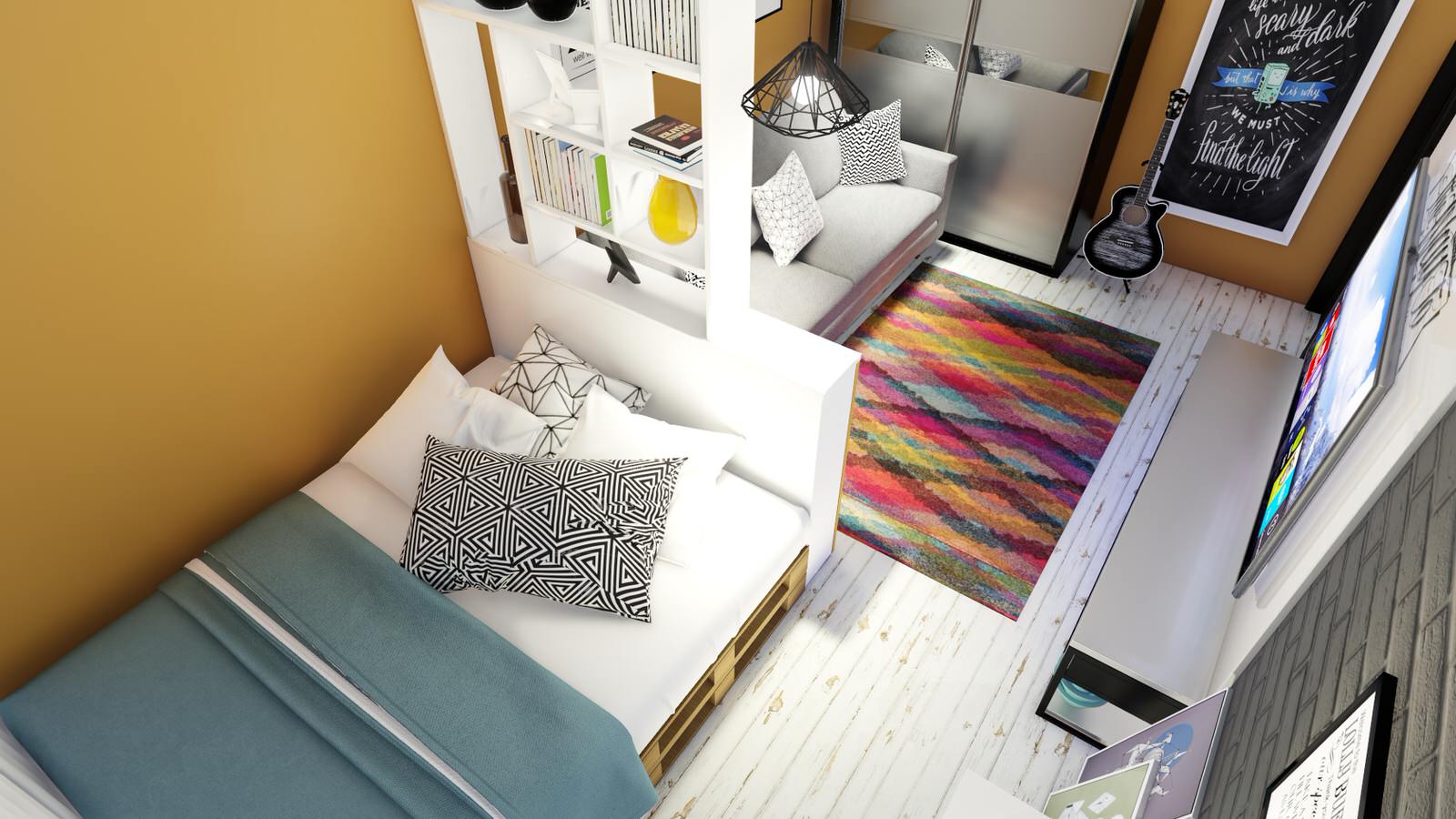 1-комнатная квартира молодой пары