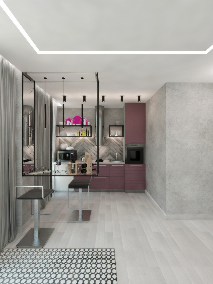 Обложка проекта: Минимализм в интерьере квартиры для отпуска в городе Сочи.