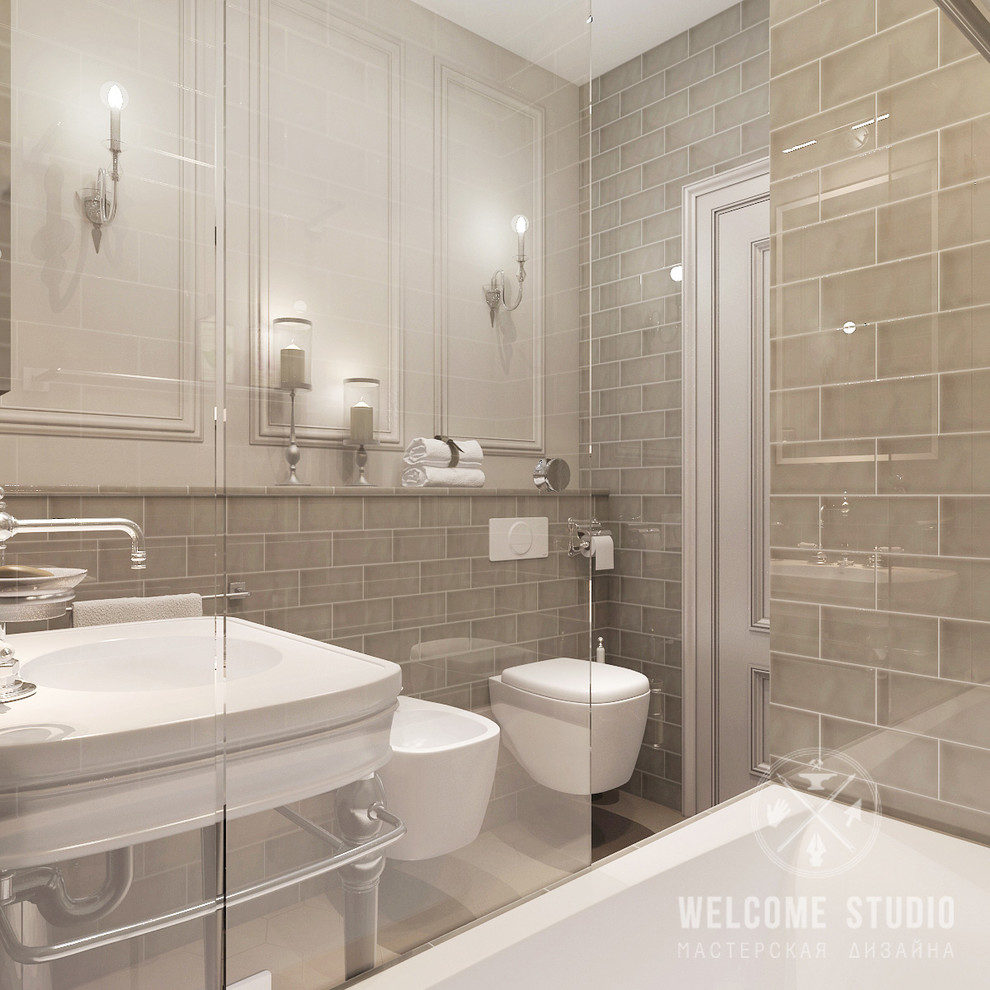 «Savanna’s color». Трёхкомнатная квартира в Москве.