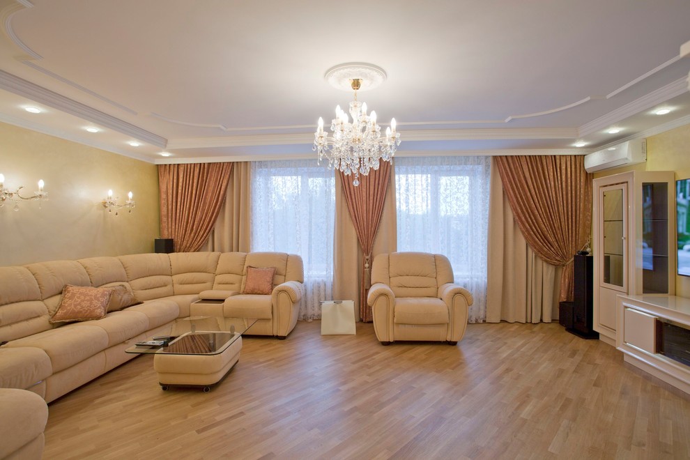 Квартира в классическом стиле. Романтичное настроение.