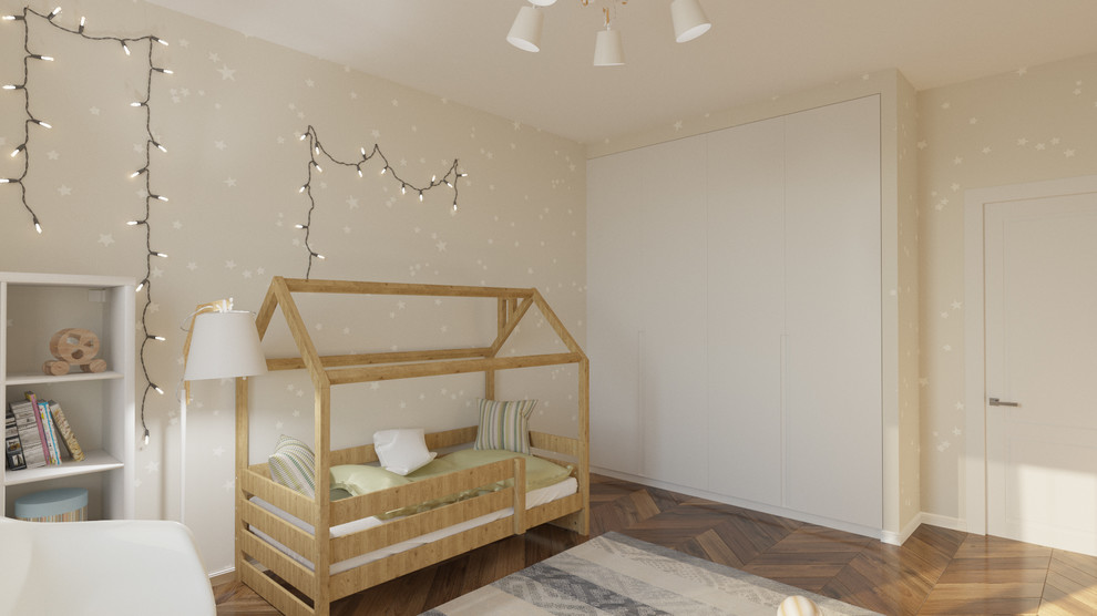 Скандинавский интерьер 130 м.кв ЖК Наследие