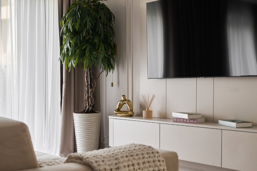 Евро 4-комнатная квартира 130 кв/м с террасой в ЖК «D1»