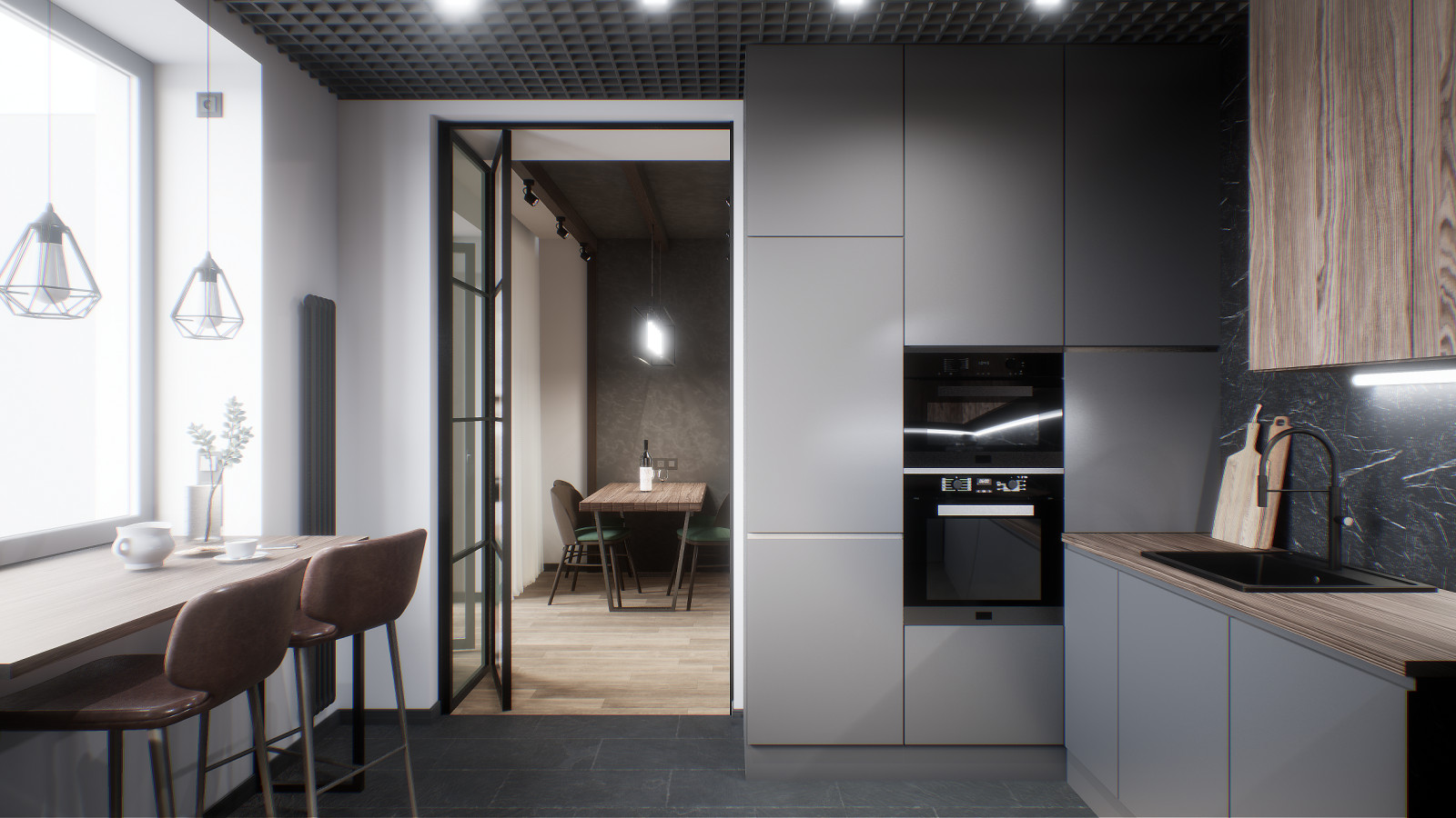 Трехкомнатная квартира в центре Москвы