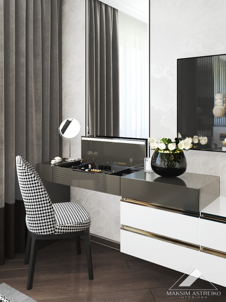 Современный интерьер с элементами арт деко