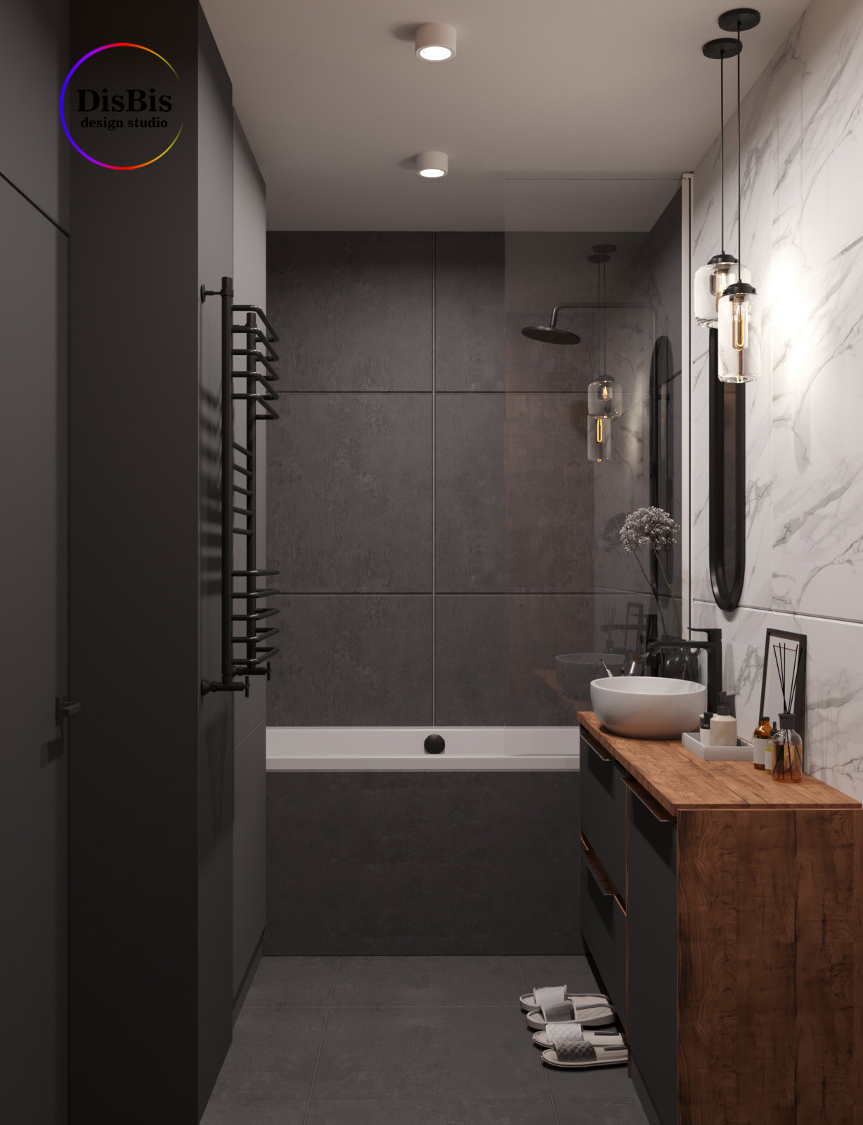 Дизайн-проект в г.Самара , 2-комнатная квартира.