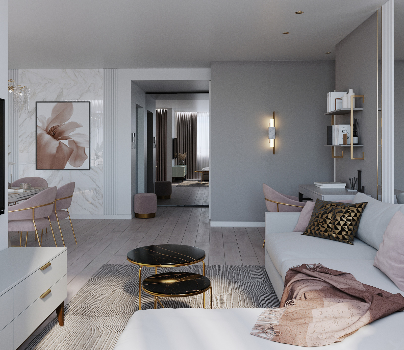 Обложка проекта: Квартира 79,6 кв.м.