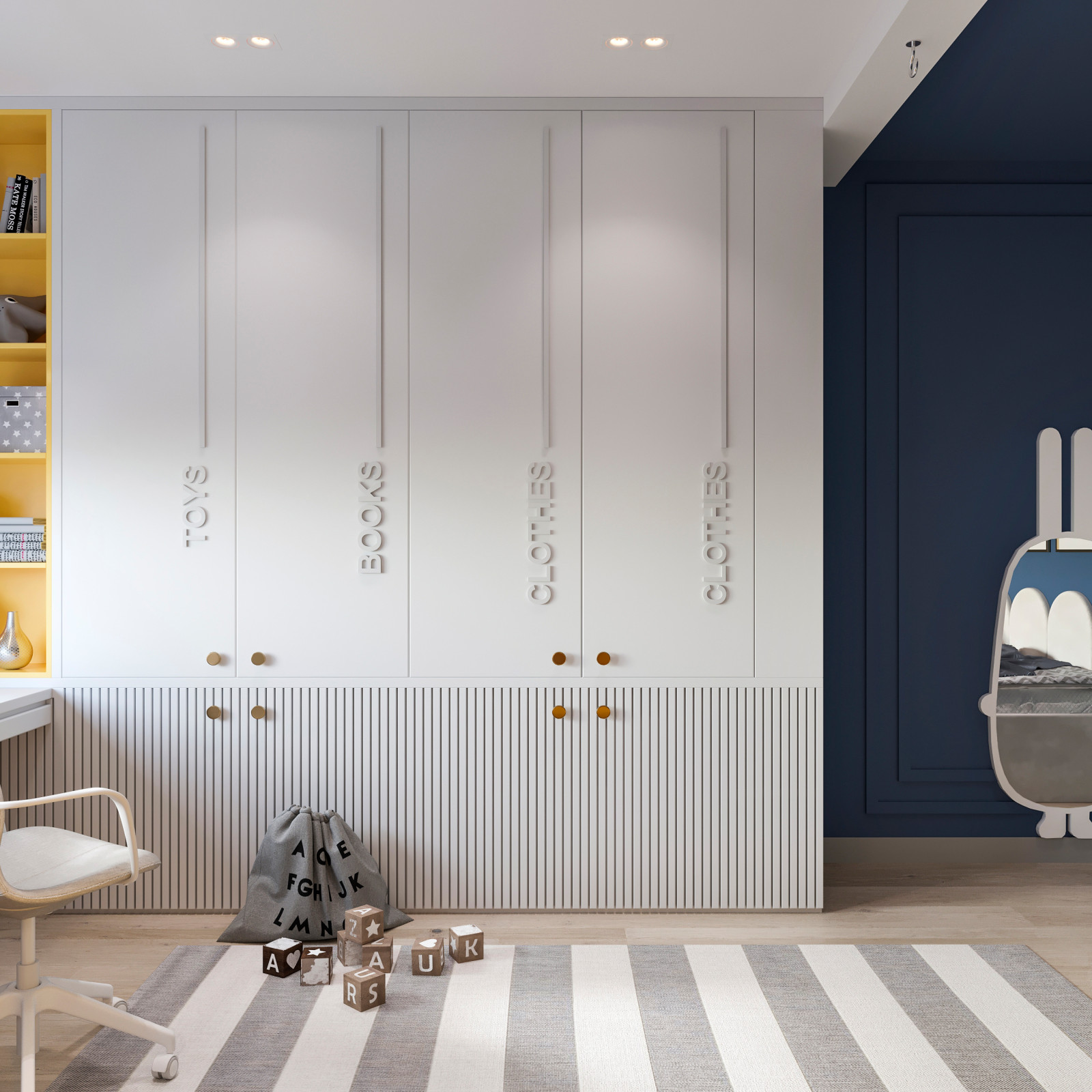 Дизайн-проект 3-комнатной квартиры в ЖК «Ты и Я»