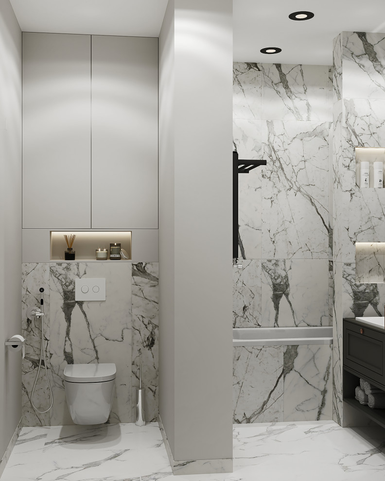 Санузел с ванной