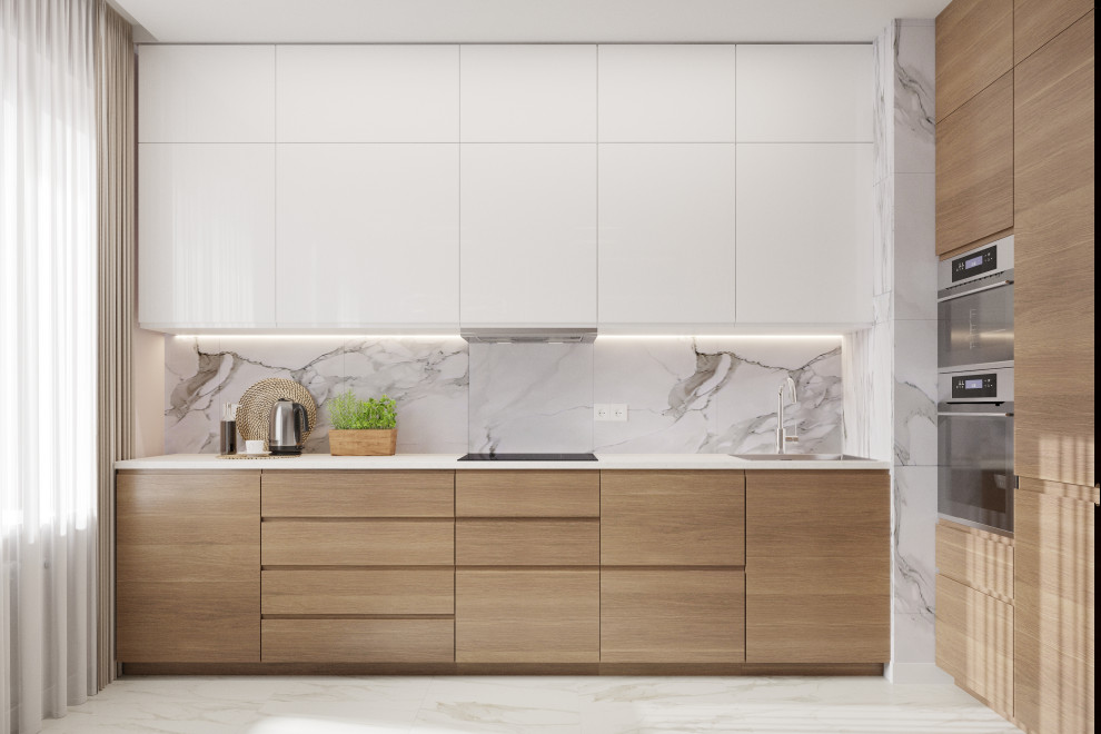 Дизайн-проект кухни-гостиной