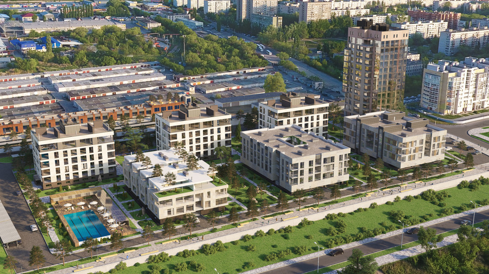 Обложка проекта: Жилой комплекс "КОКОС"