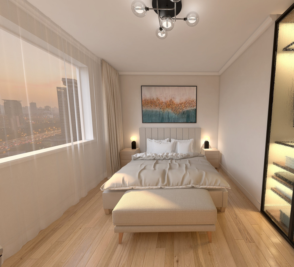 Спальня с гардеробная