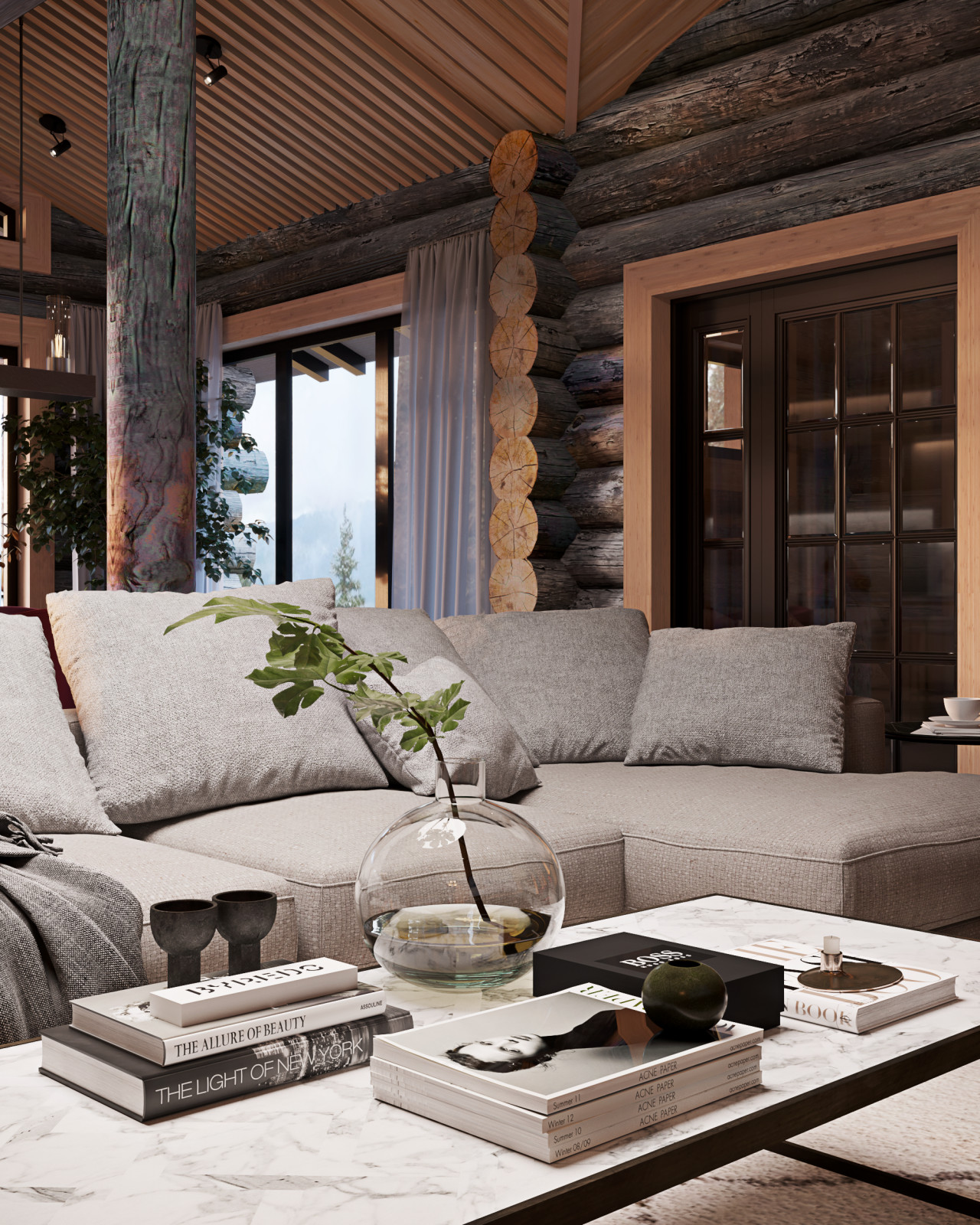 Шале интнрьер