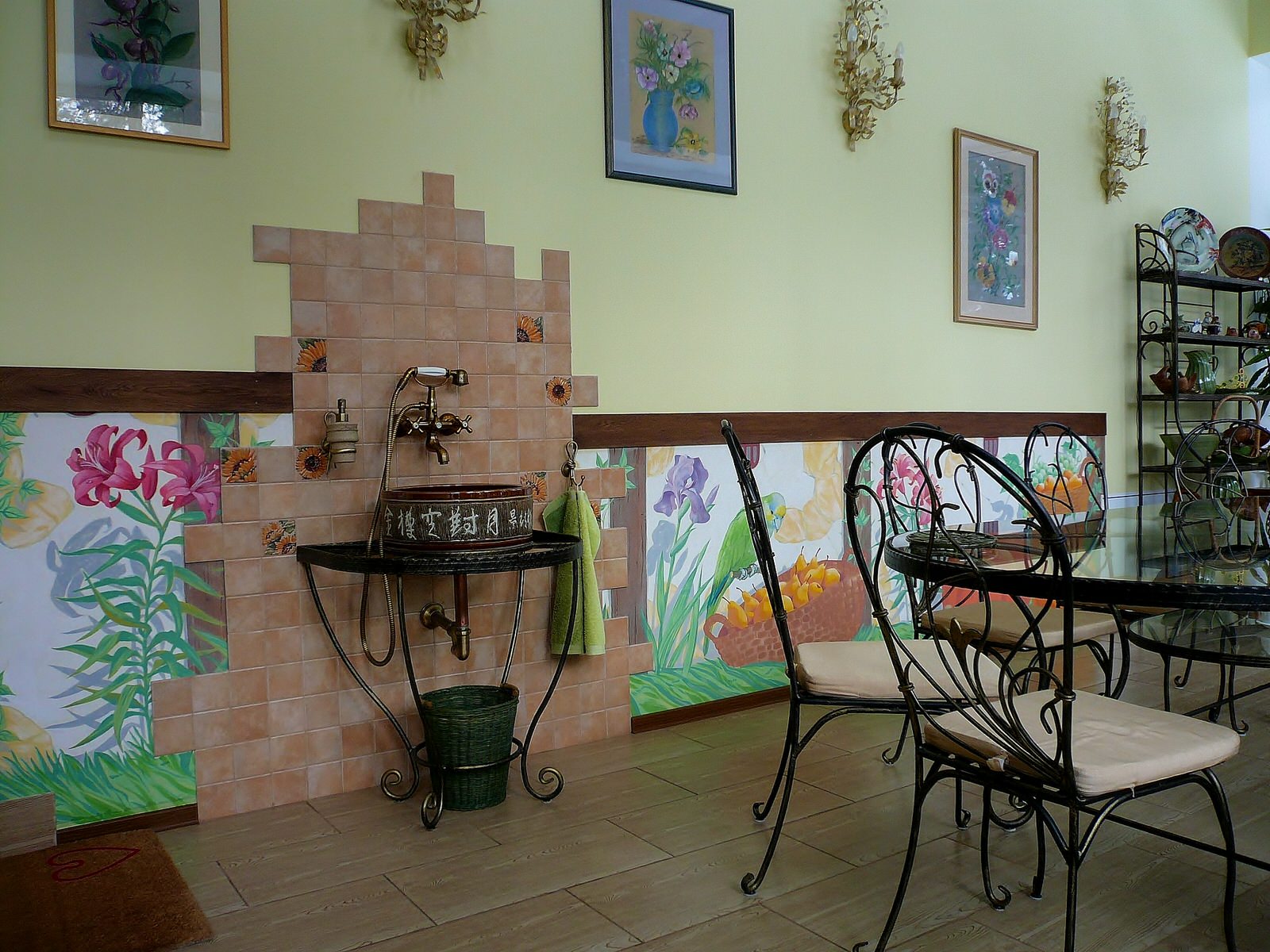 Веранда в загородном доме