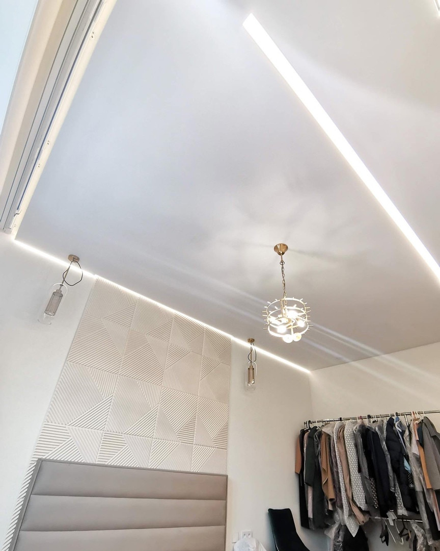 Парящие потолки в ЖК Ядринцевский квартал