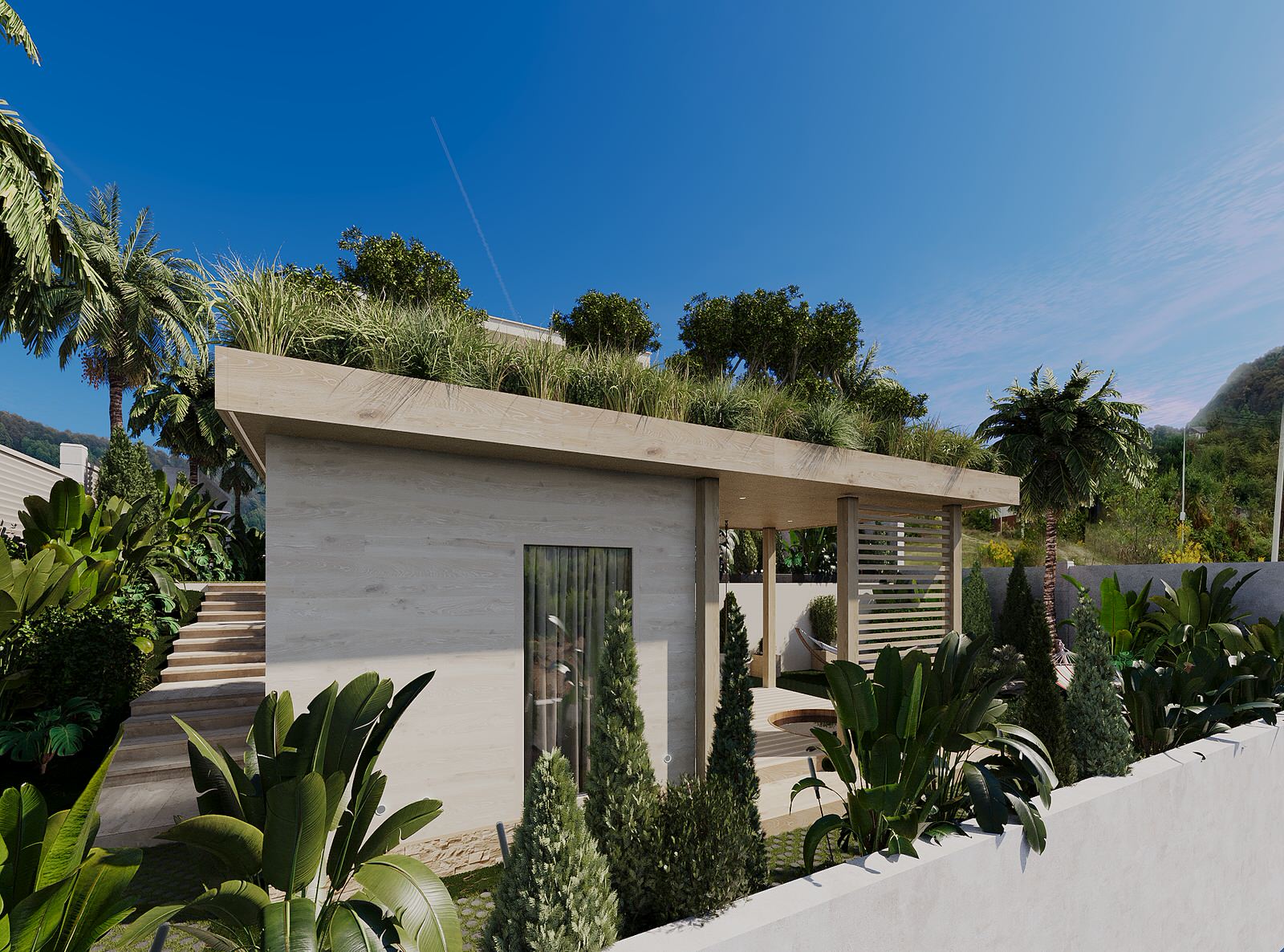 Архитектурный проект 2-ух этажной MINIVILLI.terra