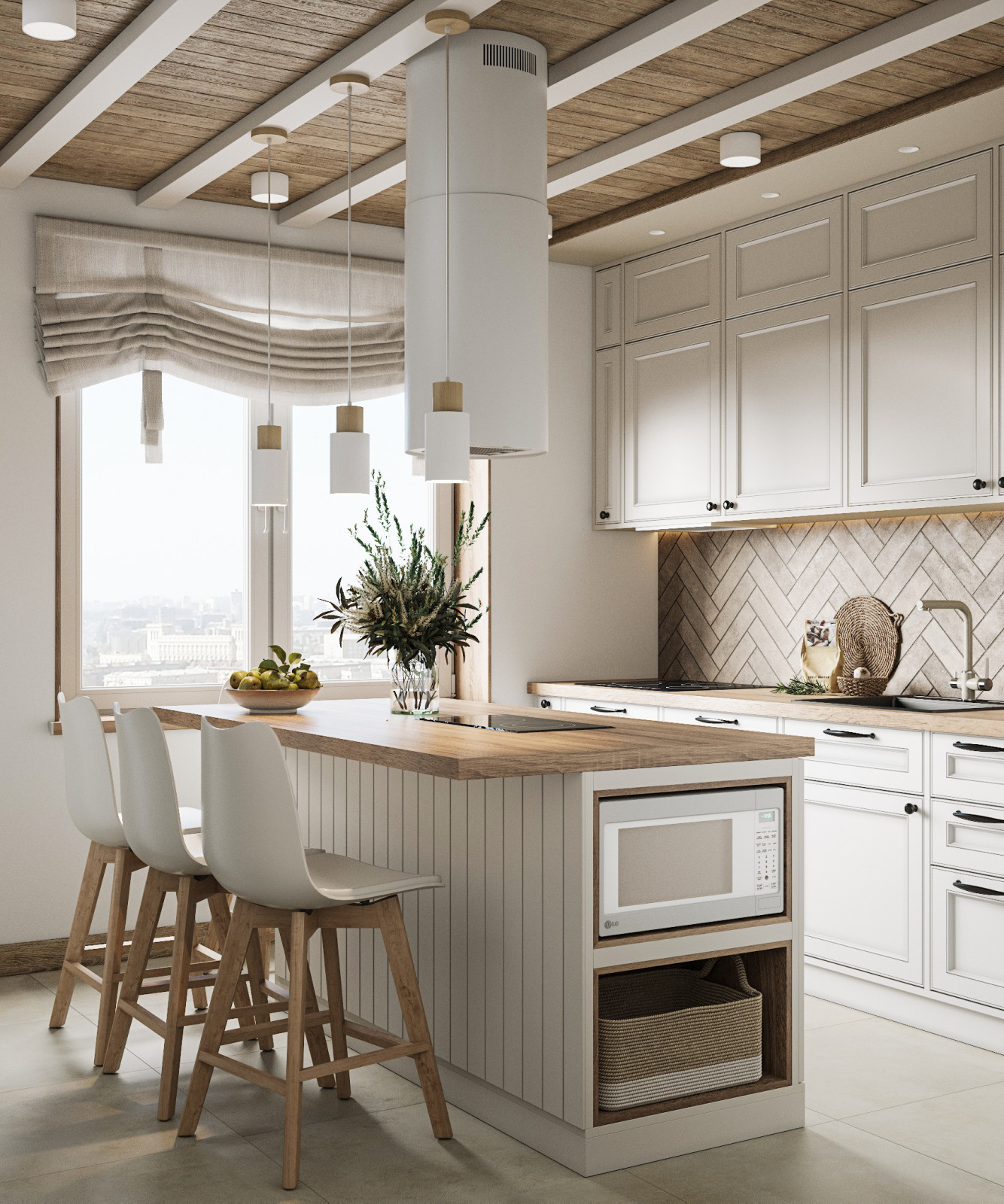 Обложка проекта: ЖК "ЛУЧИ" Москва 73м2