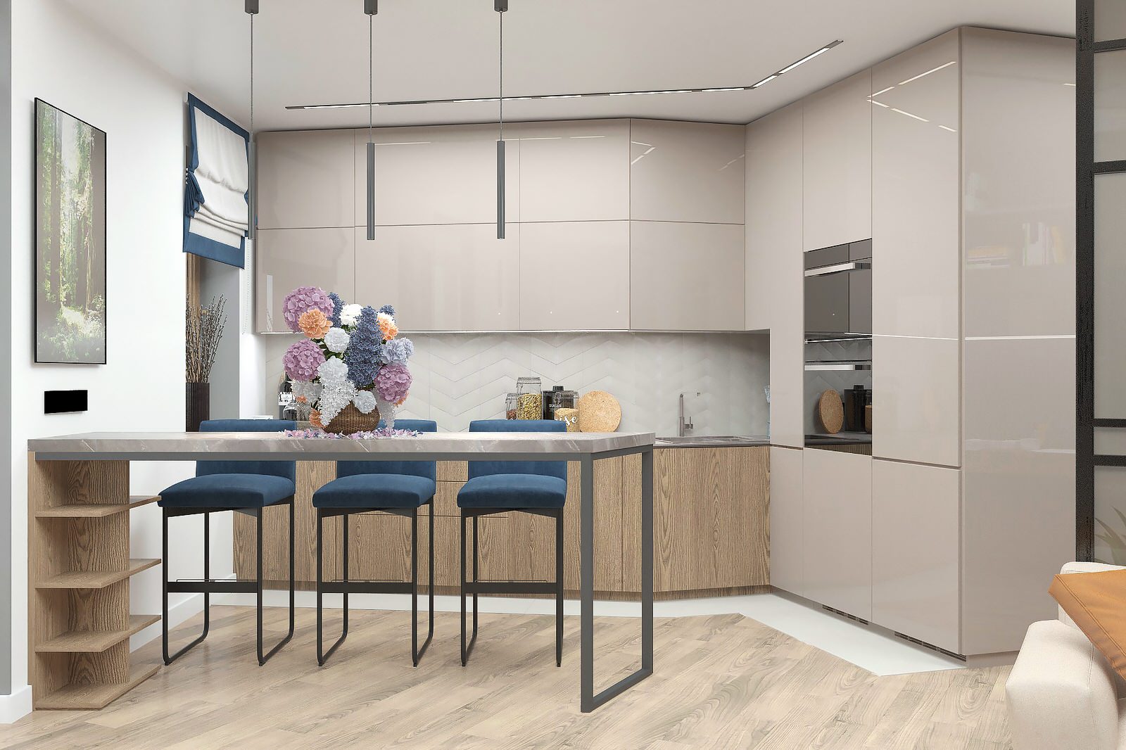 Квартира 57м2 для молодого парня