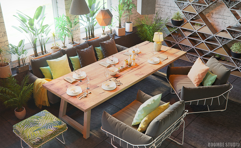 Project of "GARDEN" restaurant in Melbourne